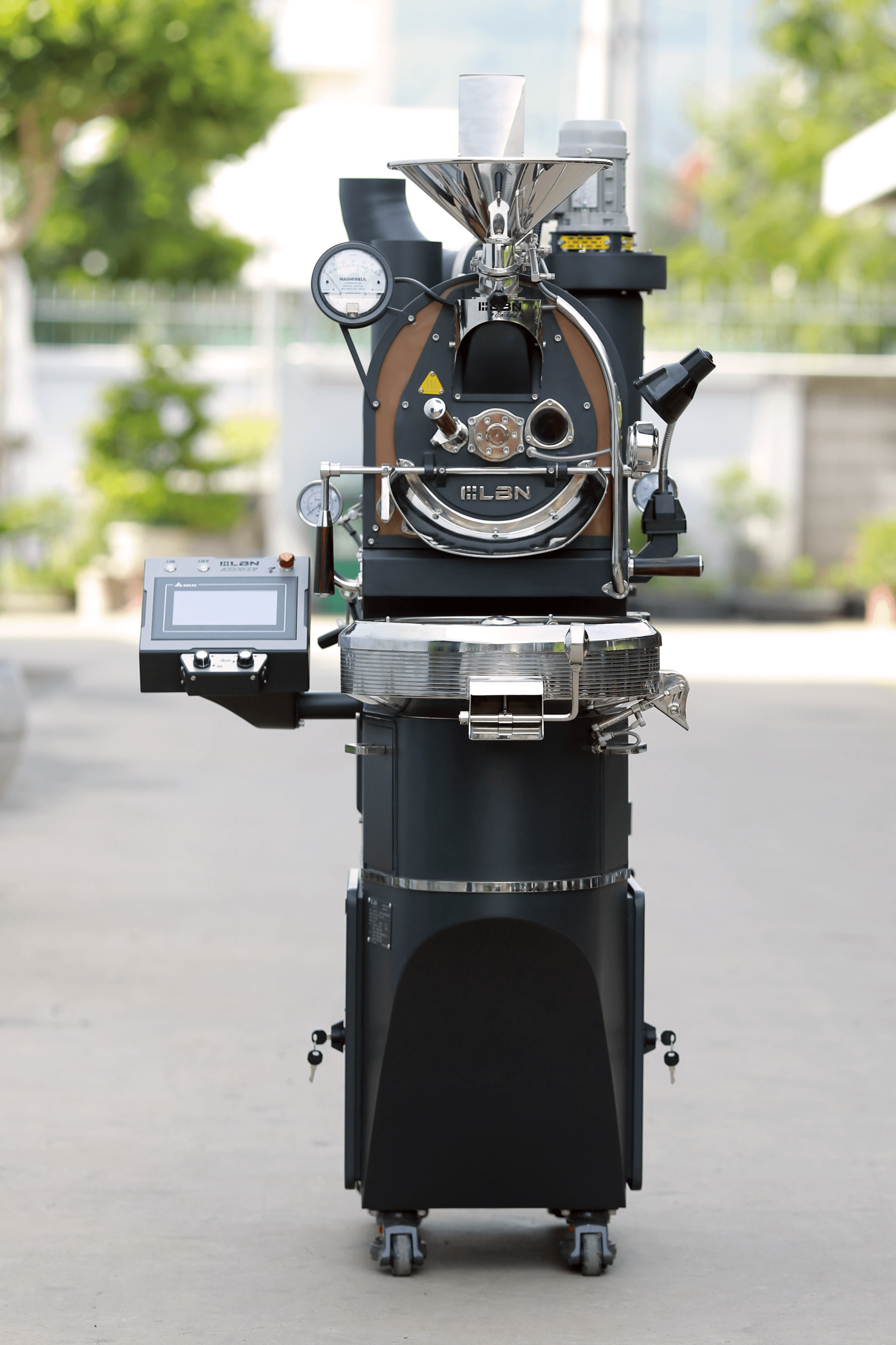 Máy rang cà phê LBN